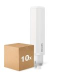 Confezione Multipack 10x Philips CorePro PL-C LED 9.5W 1100lm - 840 Bianco Freddo | Sostitutiva 26W