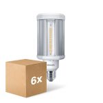 Confezione Multipack 6x Philips TrueForce LED E27 HPL Chiara 28W 4000lm 360D - 840 Bianco Freddo | Sostitutiva 125W