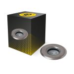 Faretti A Terra Mini Luce Esterna Acciaio Inossidabile Grigio 1W 20lm - 830 Luce Calda -  