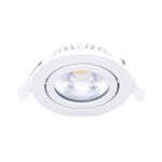 Noxion LED Inclinabile Slim Spot Bianca Il Giro 5W 550lm 60D - 940 Bianco Freddo | 85mm - IP54 - Dimmerabile - Miglior resa cromatica