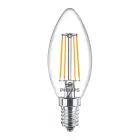 Philips Corepro LED Candela E14 Filamento Chiara 4.3W 470lm - 840 Bianco Freddo | Sostitutiva 40W